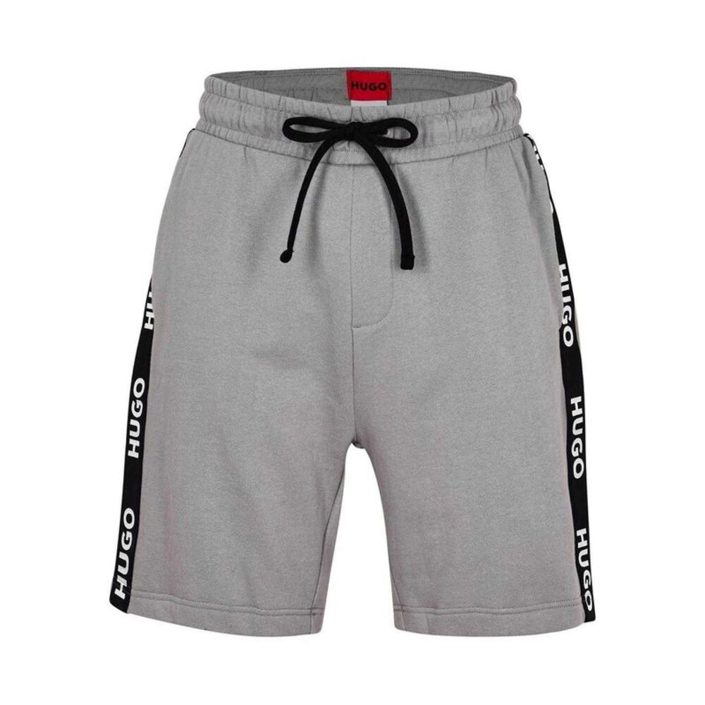 Hugo Mens Sporty Cotton Shorts / Medium Grey